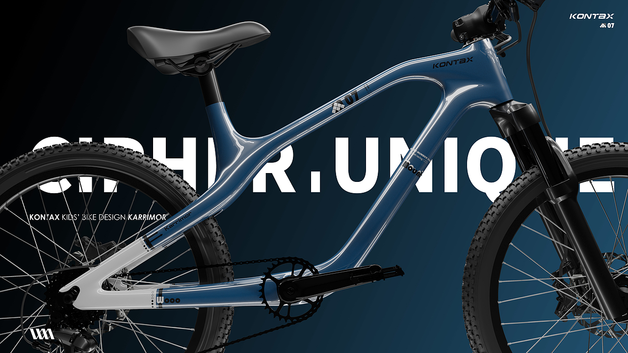 KONTAX × CUDesign | 山地童车涂装设计（图ZMzgzMDQ5MDcy） - 交通工具 - 站酷设计师CipherUnique唯码原创素材 - 站酷ZCOOL