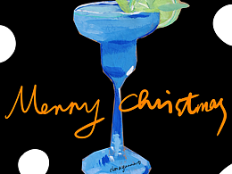 食物插畫--雞尾酒