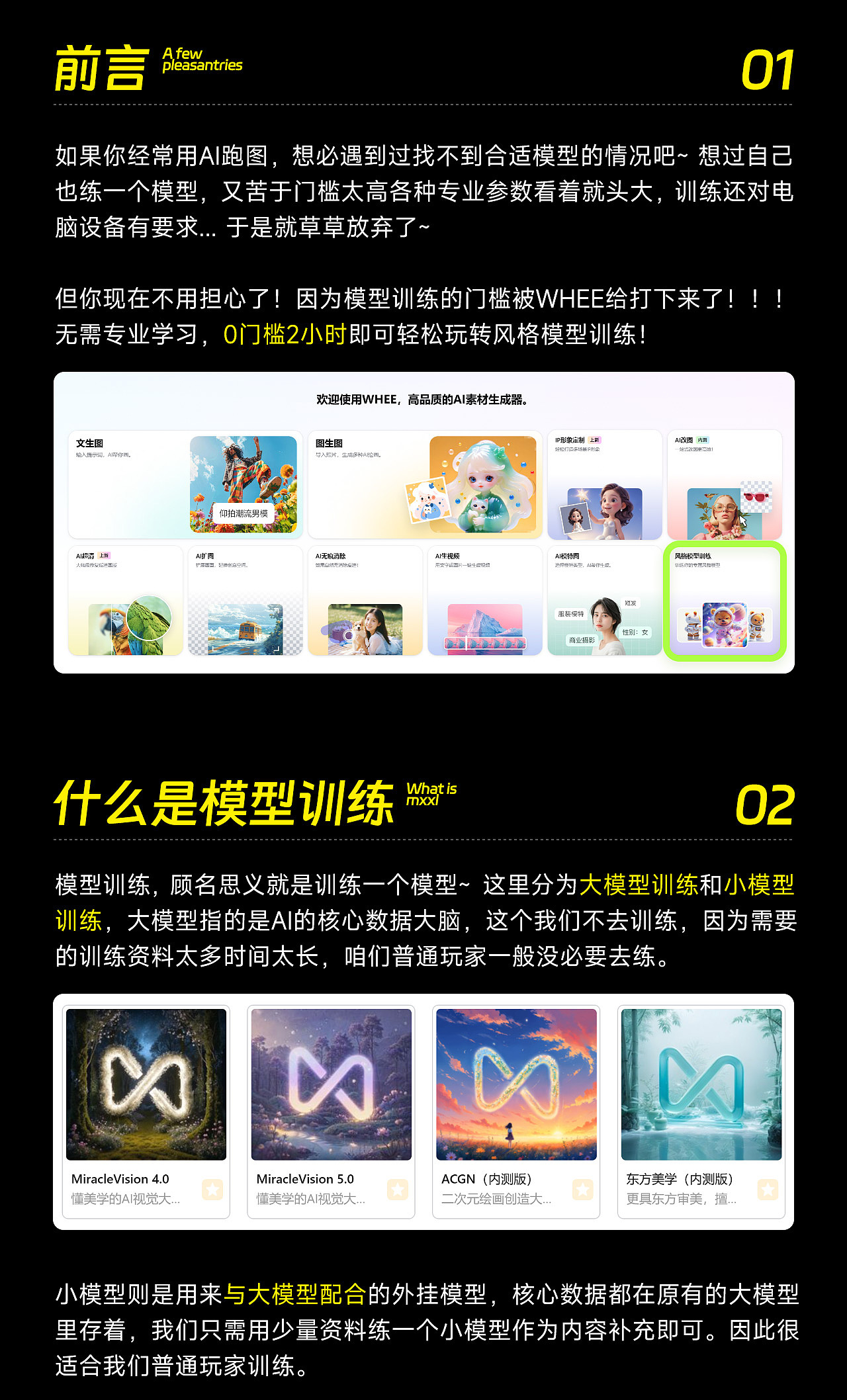 AI模型训练 WHEE快速上手全攻略！（图ZMzgzMDUwOTg0） - AI作品 - 站酷设计师杰克sean原创素材 - 站酷ZCOOL