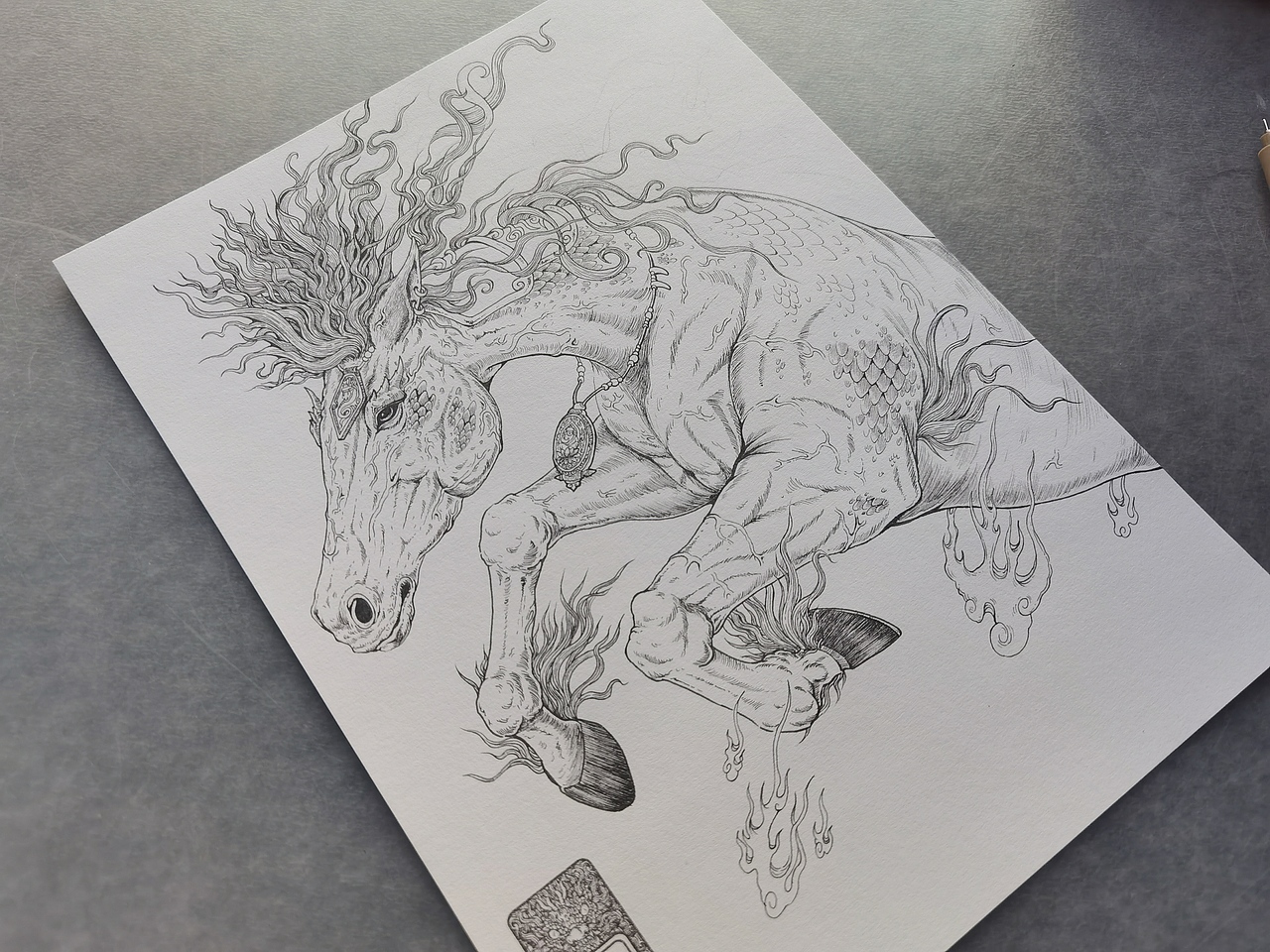 2024.12.24毣柞山海-北山经-北鲜山-马