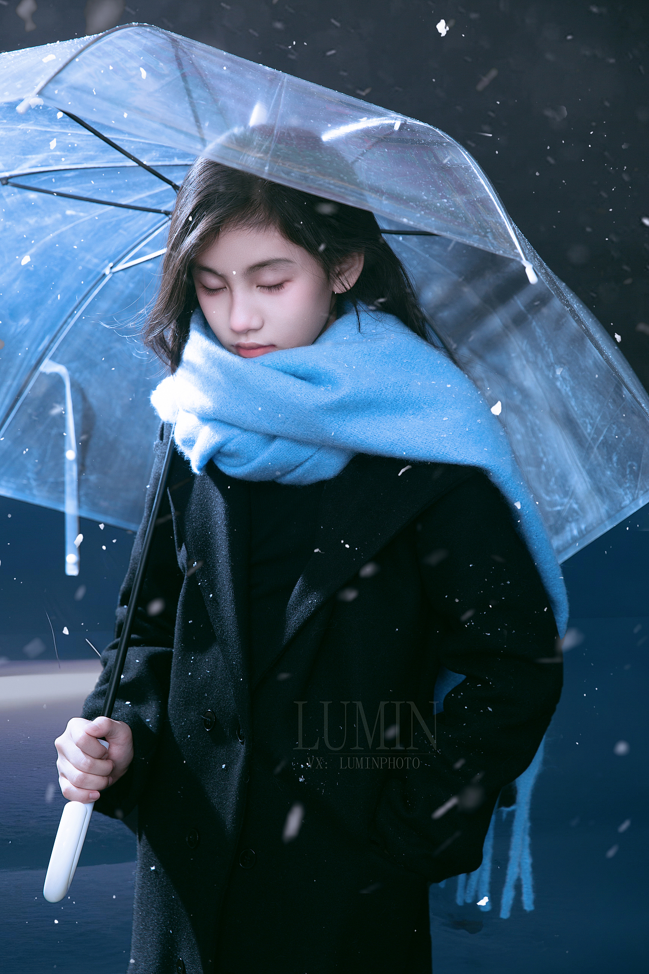 深圳室内棚拍 没下雪之前 通常都是无趣的冬