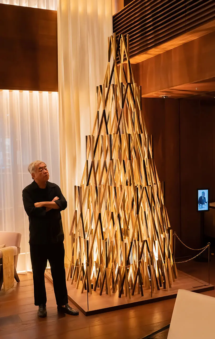 隈研吾和Kigumi tree