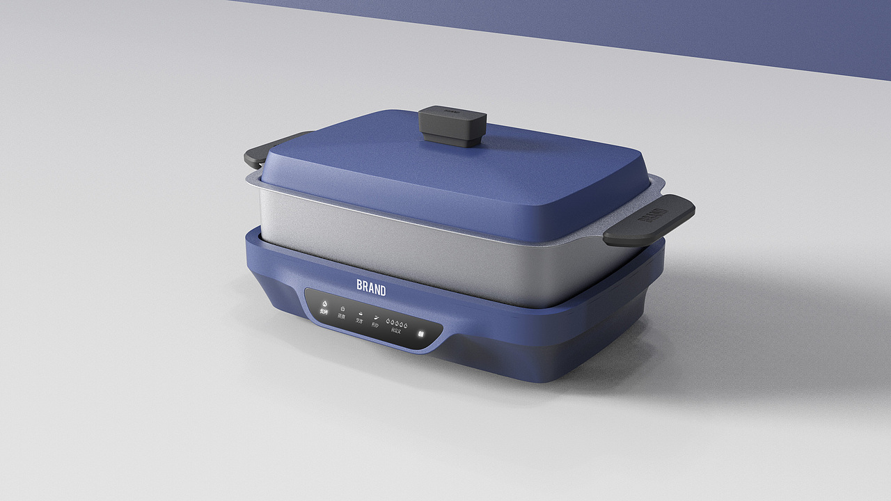 『异简工业』电煎锅案例分享（图ZMzgzMDU0NTgw） - 电子产品 - 站酷设计师异简工业设计原创素材 - 站酷ZCOOL