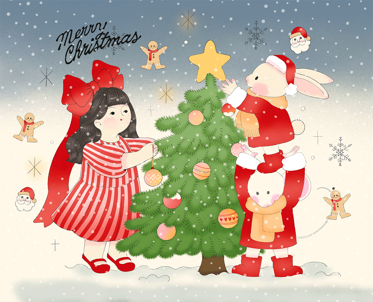 圣诞节（图ZMzgzMDYwMDky） - 创作习作 - 站酷设计师胖玥原创素材 - 站酷ZCOOL