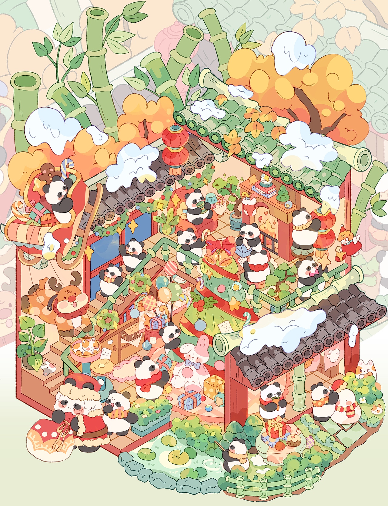 2024插画年终总结（图ZMzgzMDYxNDQ0） - 商业插画 - 站酷设计师我昏古七了原创素材 - 站酷ZCOOL