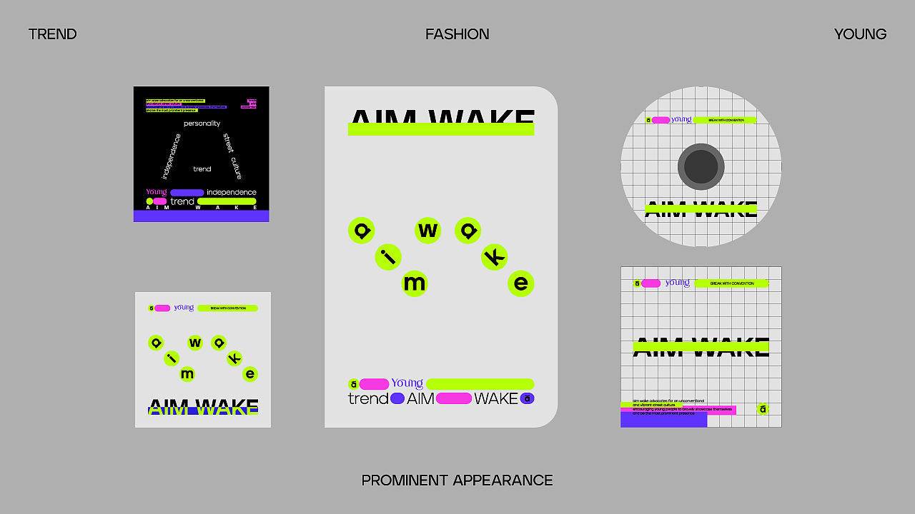 AIM WAKE | 潮流服装品牌(图ZMzgzMDY2MTQ0) - 品牌 - 站酷设计师伍六七__原创素材 - 站酷ZCOOL