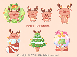 聖誕系列插畫來襲！感受節日的童話魔法～