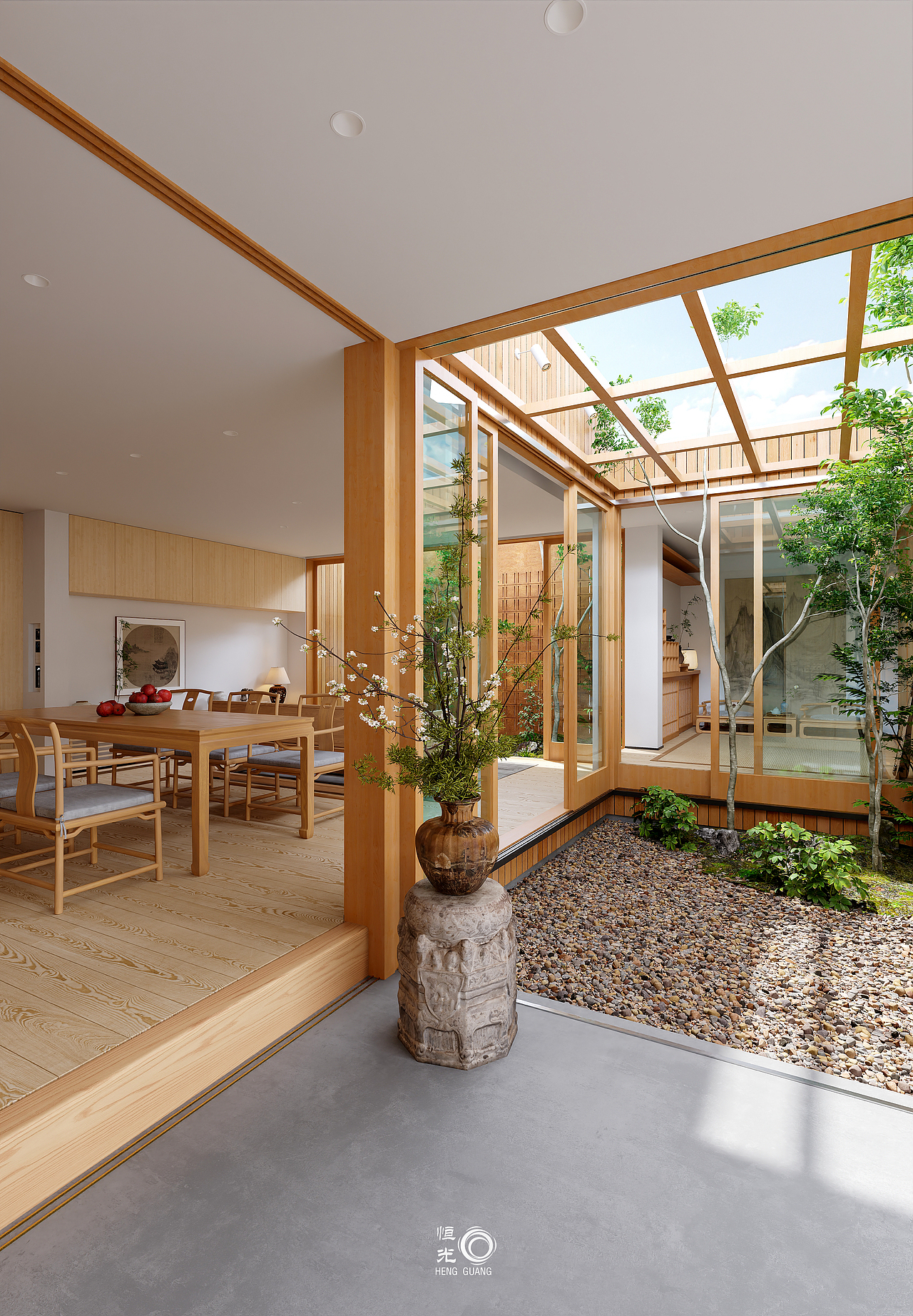 原木宋式（图ZMzgzMDcxOTYw） - 家装设计 - 站酷设计师褐色天空原创素材 - 站酷ZCOOL