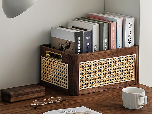 产品摄影 | 藤编收纳筐 x 鱼罐头视觉