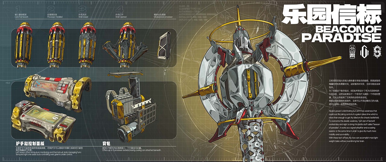 Light Chaser and Unexisting Sector 8（图ZMzgzMDc0NTEy） - 概念设定 - 站酷设计师米米米呦呦呦原创素材 - 站酷ZCOOL