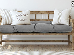 亚马逊A+-长椅垫