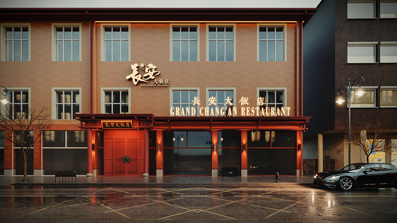 乌兹别克 长安大饭店（图ZMzgzMDc2NDcy） - 酒店餐饮设计 - 站酷设计师来自于北原创素材 - 站酷ZCOOL