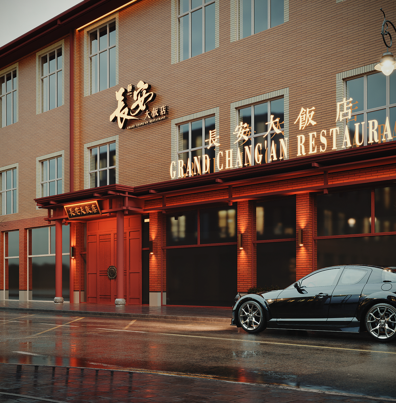 乌兹别克 长安大饭店（图ZMzgzMDc2NDc2） - 酒店餐饮设计 - 站酷设计师来自于北原创素材 - 站酷ZCOOL