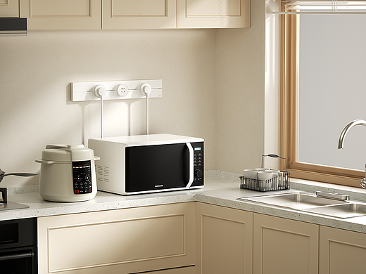 202412 公牛电器 轨道插排 家具场景