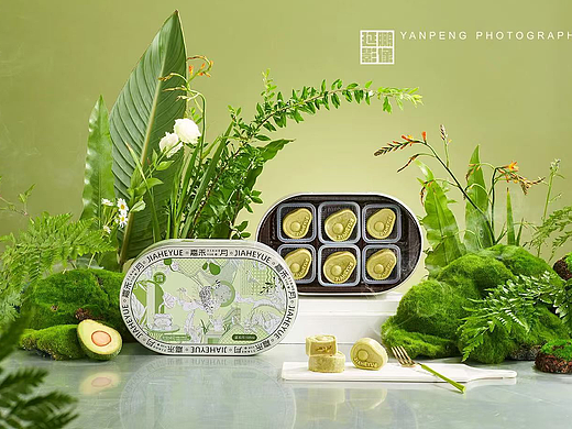 有吃过牛油果月饼吗（个人主页-ZNzExMDg5MDA=） - 产品摄影 - 站酷设计师延鹏13923985514原创素材 - 站酷ZCOOL