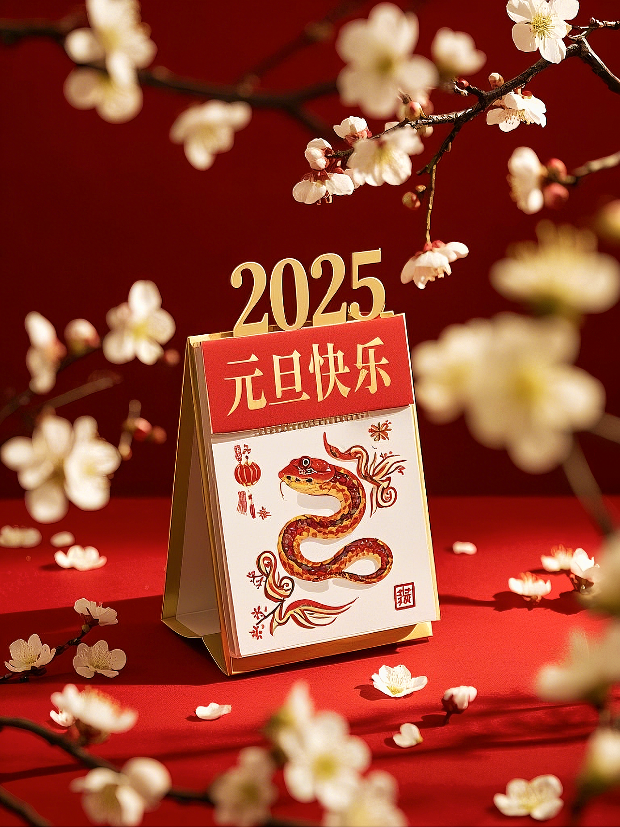 2025元旦海报|新年祝福文案