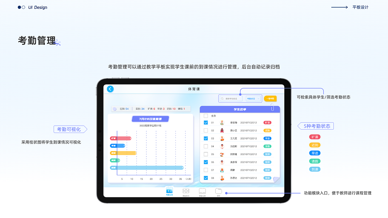 智慧课堂系列 | 智慧平板（图ZMzgzMDg2MTY0） - 其他UI - 站酷设计师是静静子ei原创素材 - 站酷ZCOOL