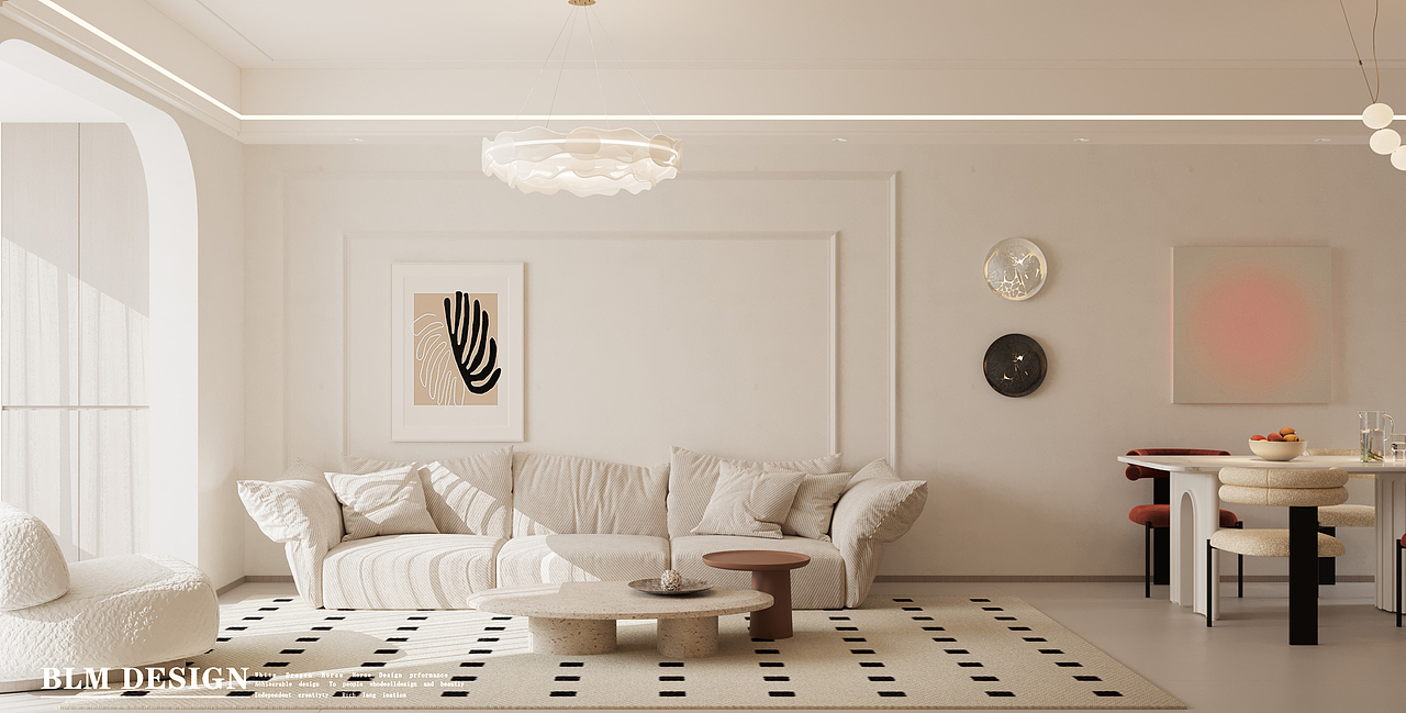 奶油风家装设计案例