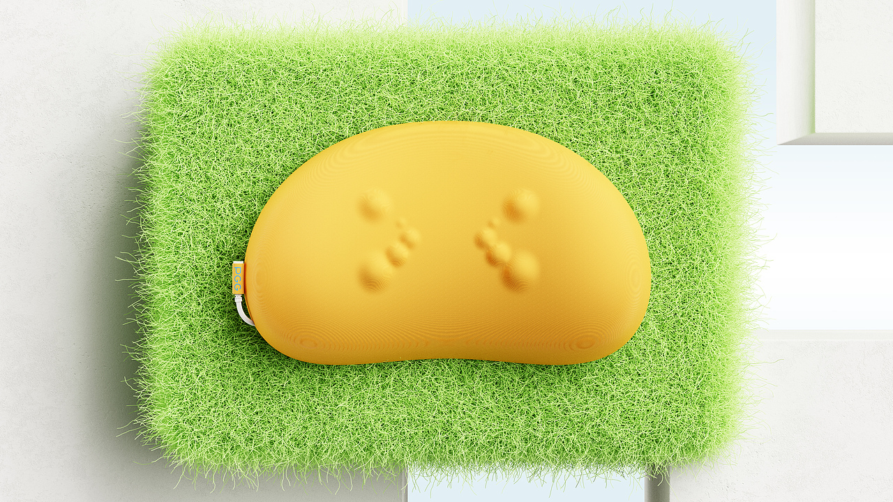 PGG X 黑子设计 I 软糖腰部按摩仪