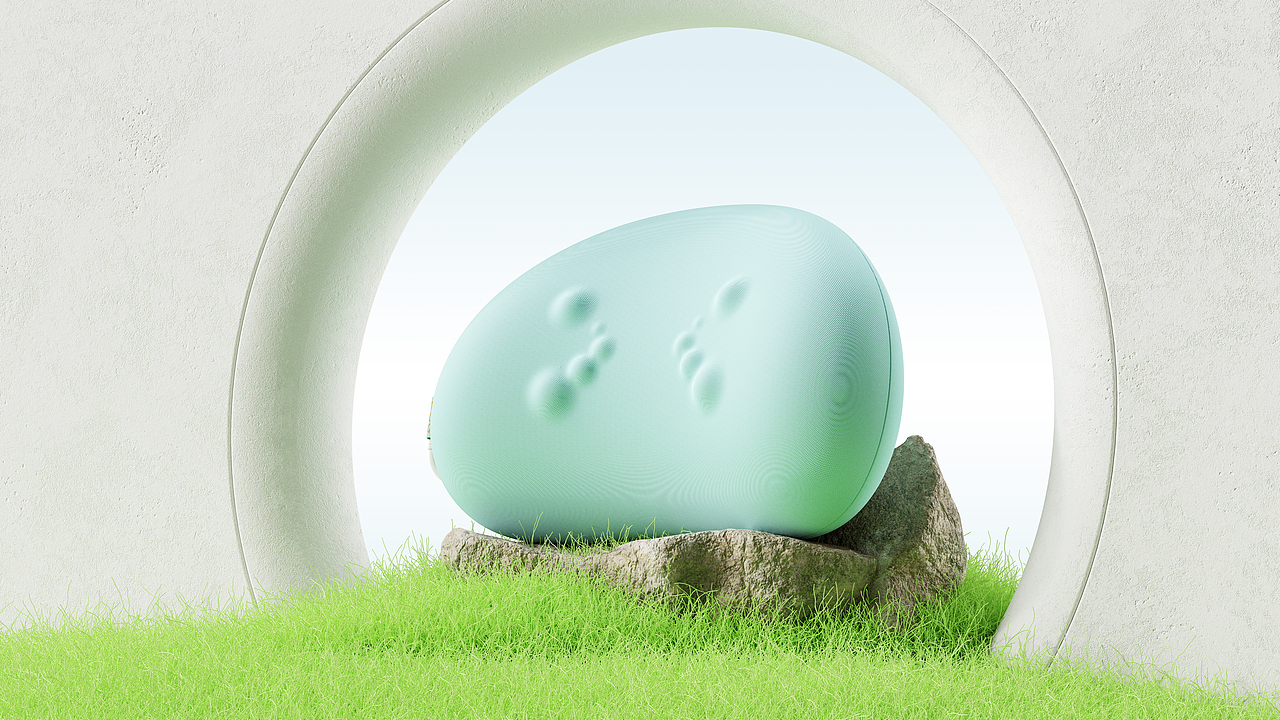 PGG X 黑子设计 I 软糖腰部按摩仪