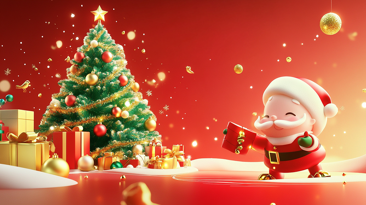 圣诞海报🎄（图ZMzgzMDkzMjg4） - 海报 - 站酷设计师人间欢喜客原创素材 - 站酷ZCOOL