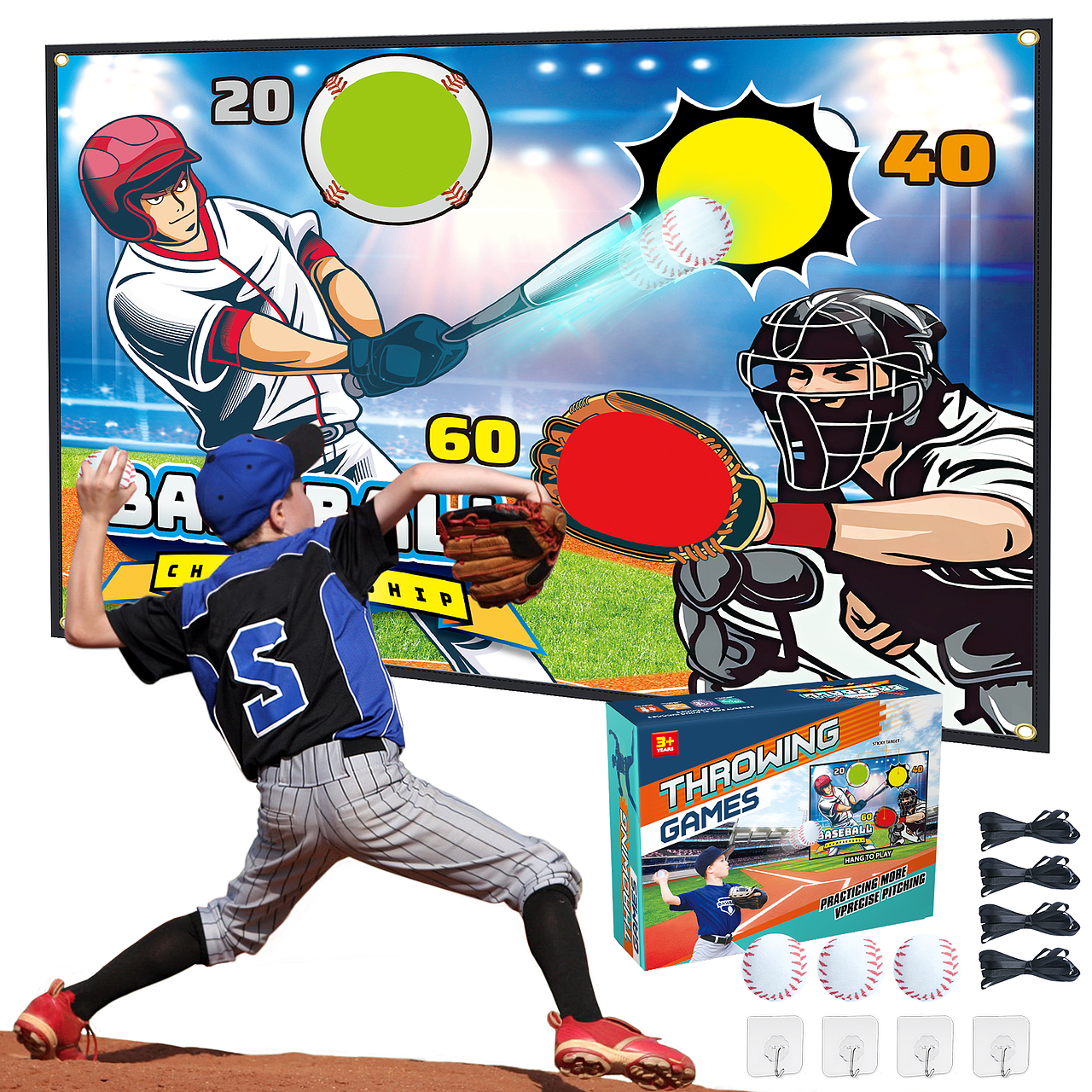 儿童玩具棒球套装亚马逊图