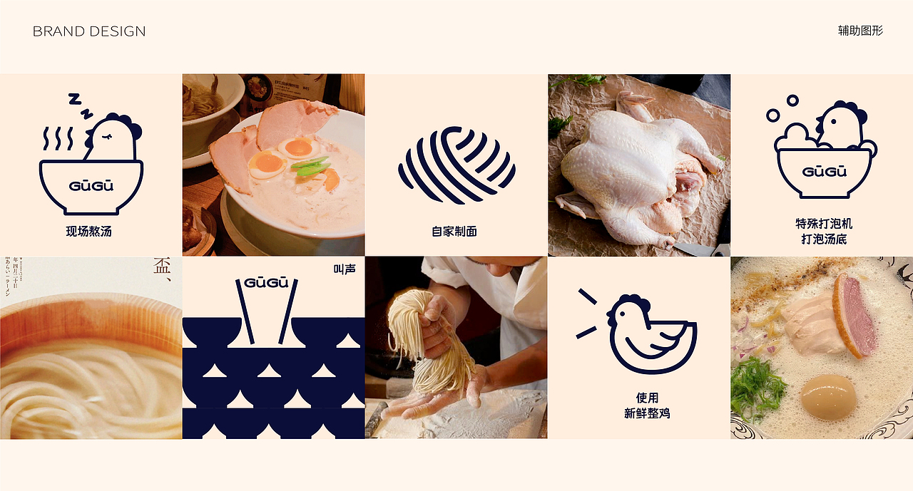 【餐饮品牌】麺屋咕咕-鸡白汤拉面(图ZMzgzMTA5NDg0) - 品牌 - 站酷设计师环球去野WINGCC原创素材 - 站酷ZCOOL