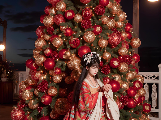 圣诞汉服