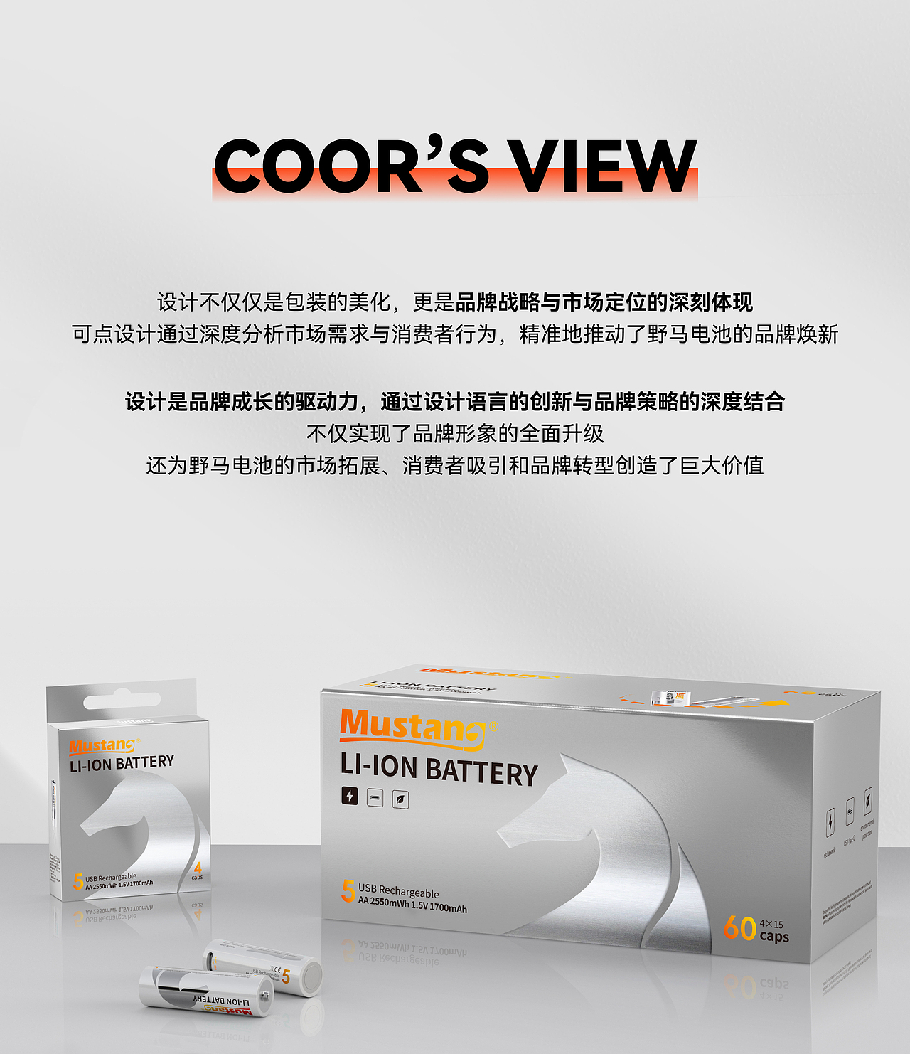野马电池 × COOR | 传统到先锋的包装重塑之路（图ZMzgzMTExMjgw） - 包装 - 站酷设计师可点设计COOR原创素材 - 站酷ZCOOL