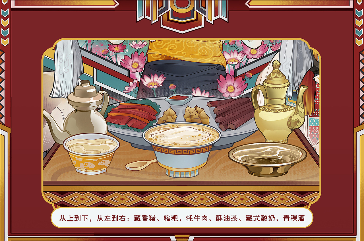 我的宝藏家乡-西藏（图ZMzgzMTI4MzYw） - 商业插画 - 站酷设计师XXXXuAn原创素材 - 站酷ZCOOL