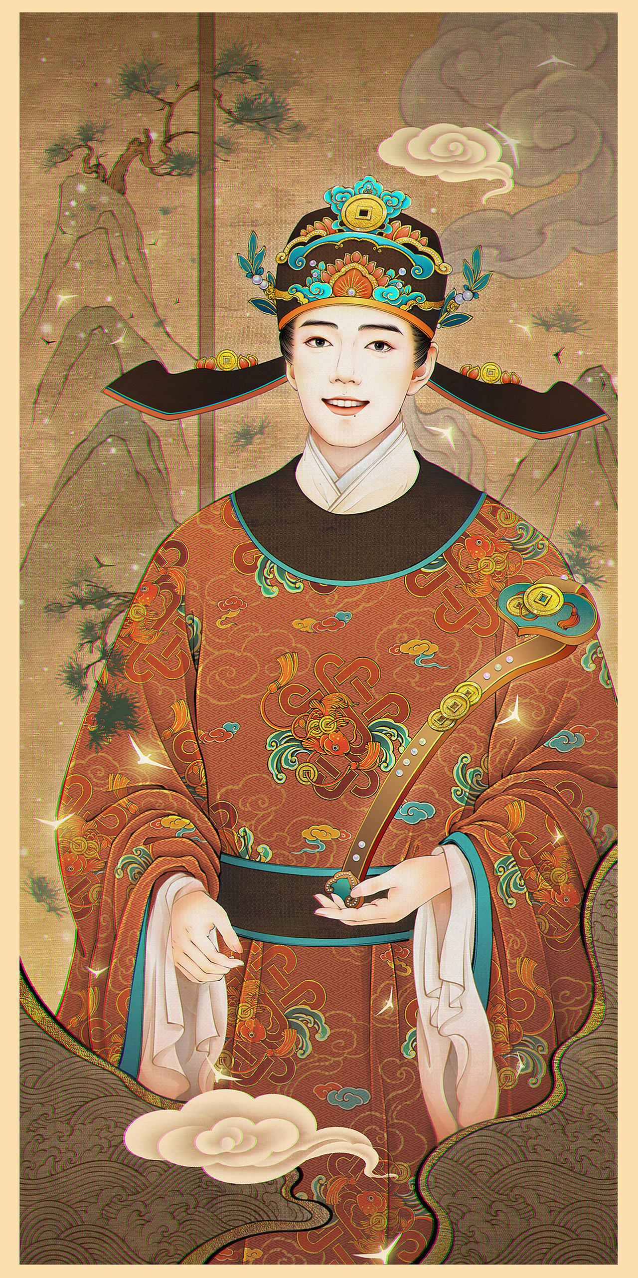 春节 春联 红包 福字全套分享（图ZMzgzMTI5MDQw） - 商业插画 - 站酷设计师灵灼原创素材 - 站酷ZCOOL