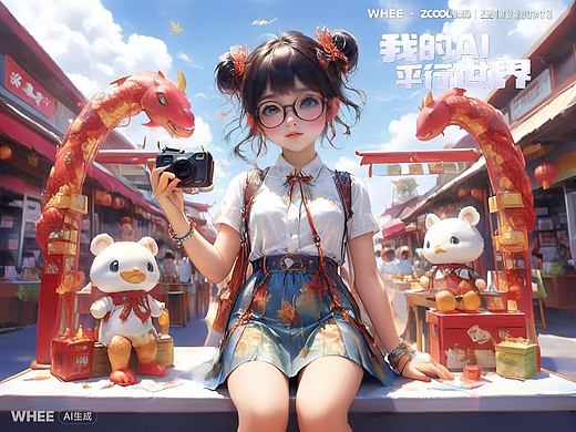 whee生成我的ai平行世界专属ip写真组图