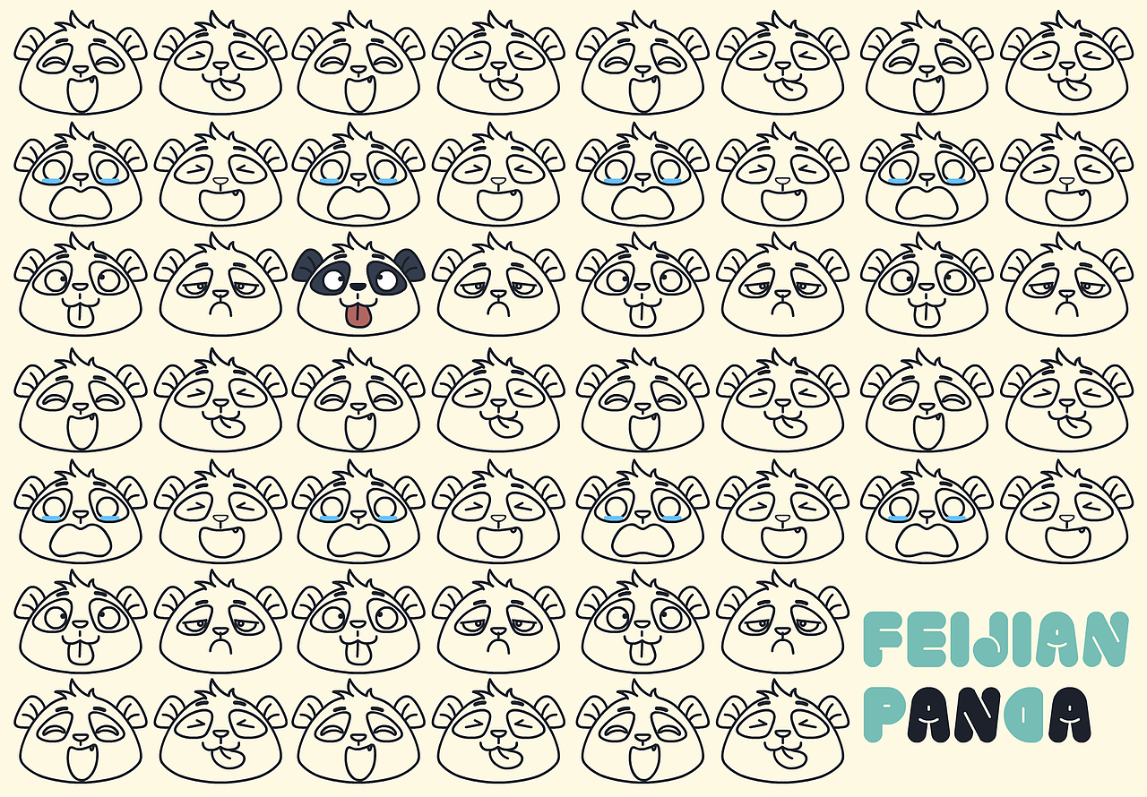 耶耶熊猫-肥健 熊猫IP/动态表情包