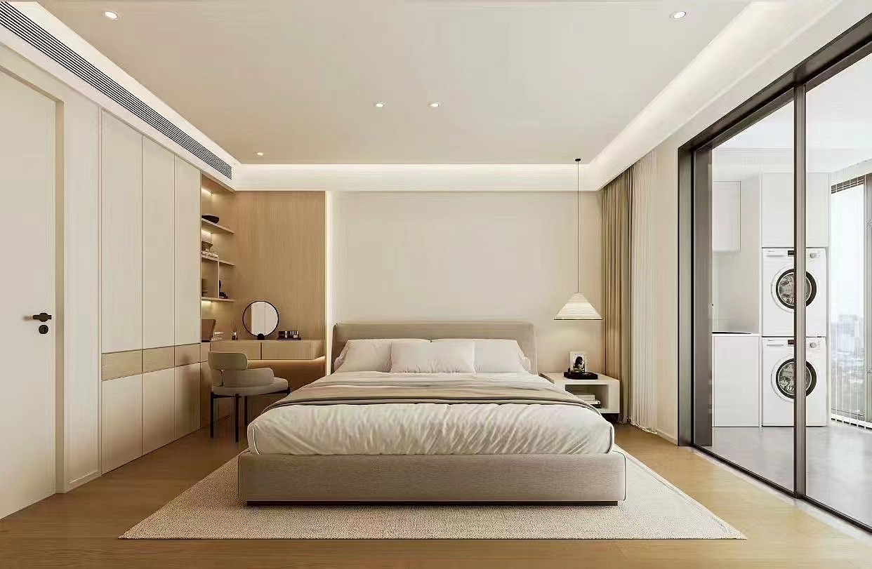 无主灯简约风设计,温馨舒适的居家生活。