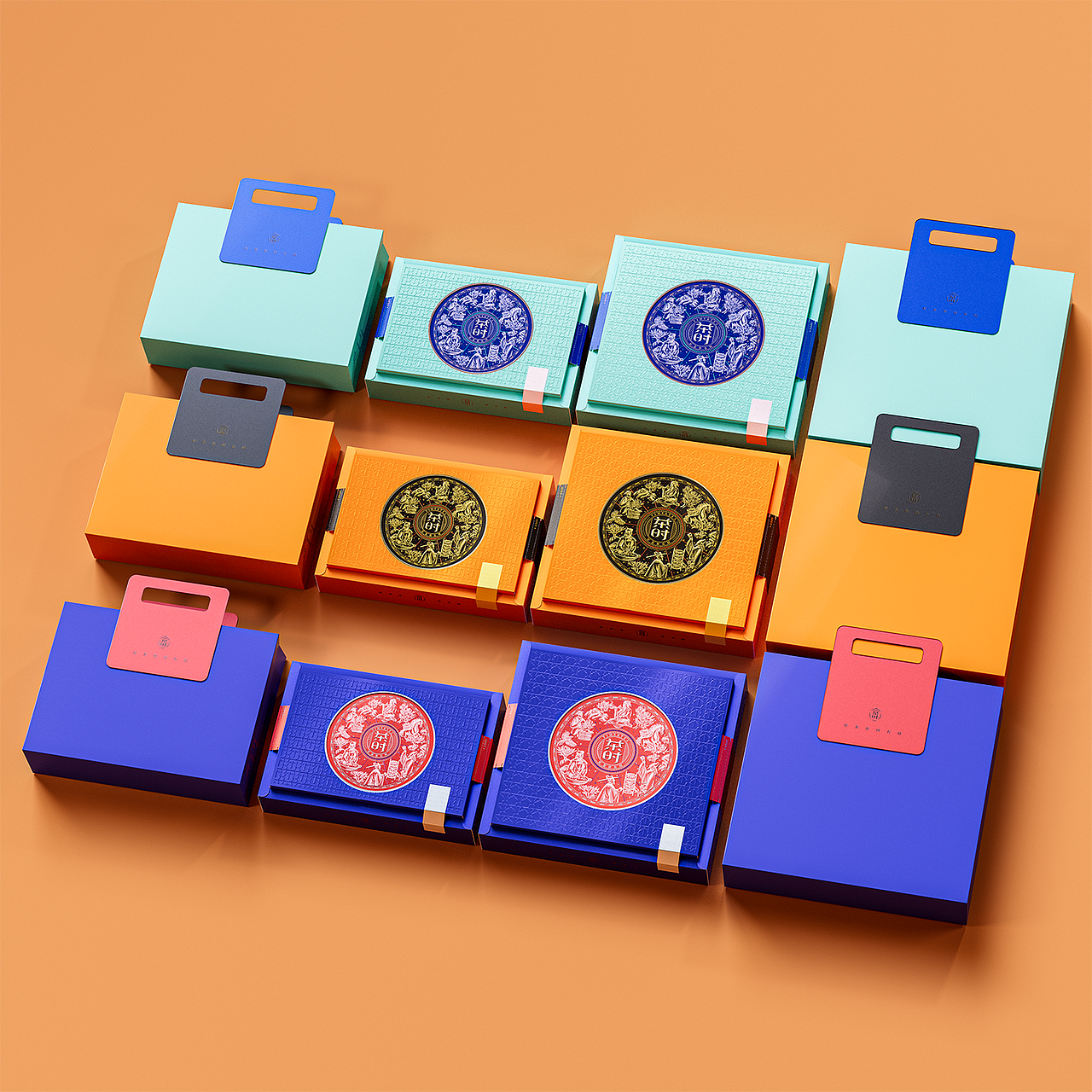 《茶时》创意定制茶叶包装设计（图ZMzgzMTQ3Njky） - 包装 - 站酷设计师琢创意爆品茶设计原创素材 - 站酷ZCOOL