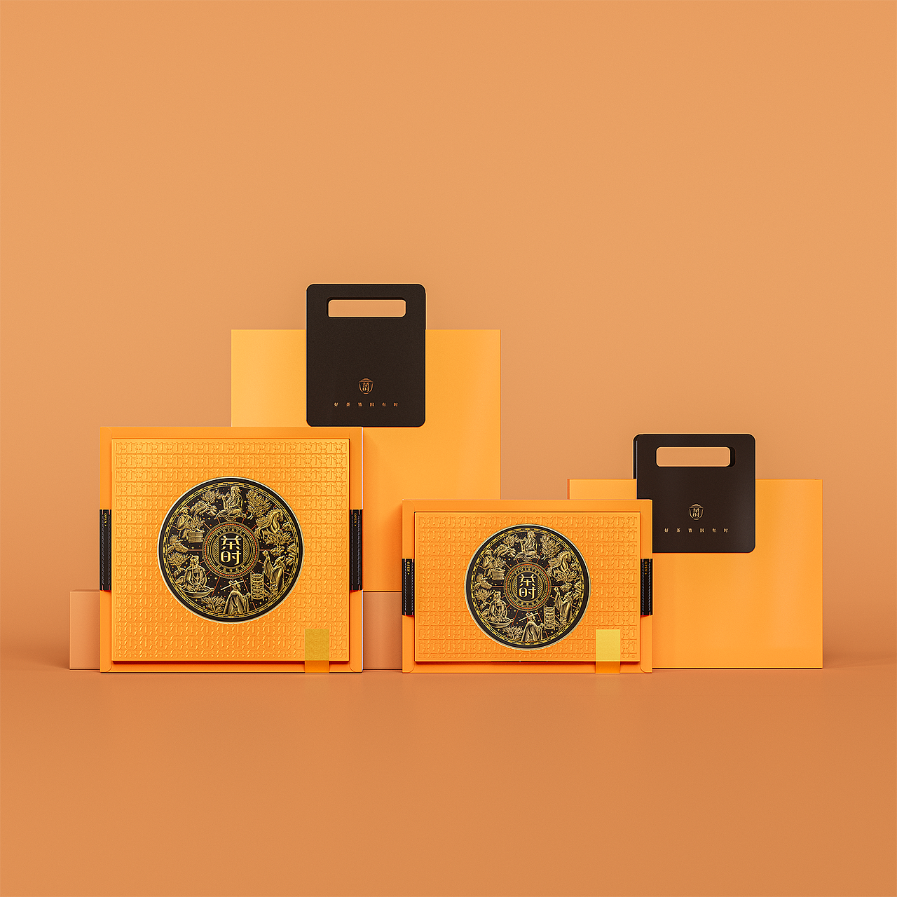 《茶时》创意定制茶叶包装设计（图ZMzgzMTQ3ODU2） - 包装 - 站酷设计师琢创意爆品茶设计原创素材 - 站酷ZCOOL