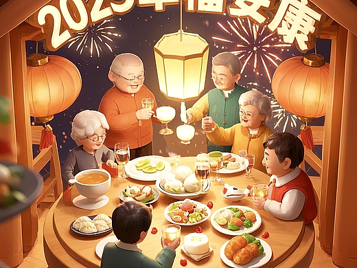 元旦海报|新年祝福海报及文案（2）