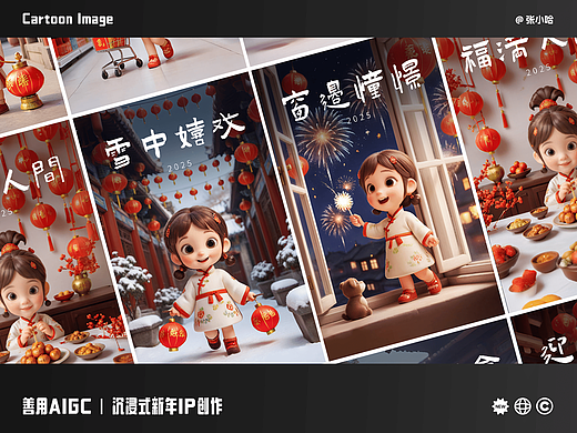 善用 AIGC｜沉浸式新年IP创作