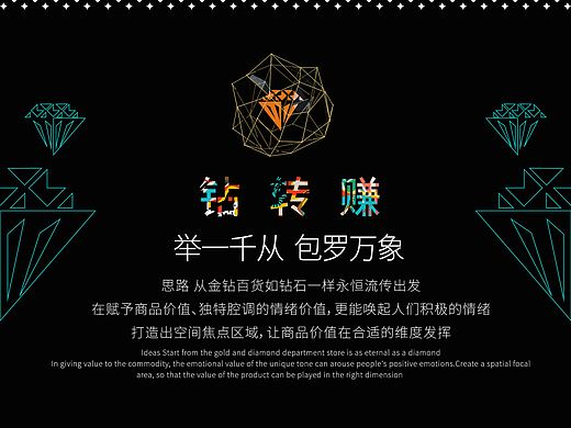 金钻百货IP形象设计