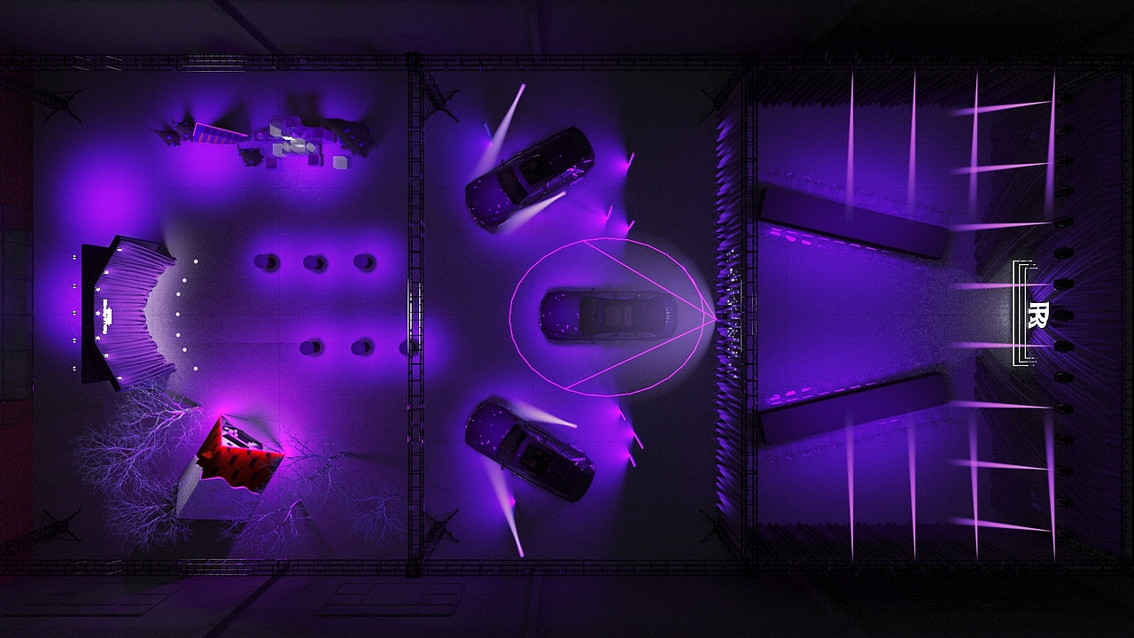 RR/莱斯莱斯客户晚宴效果图/设计分享