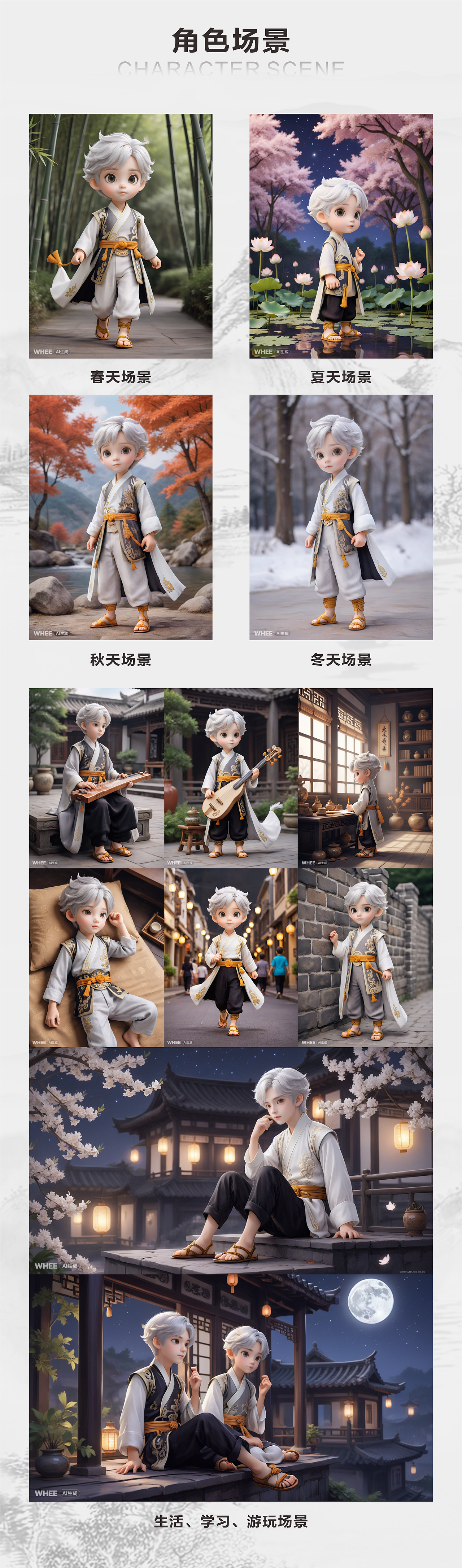 我的AI平行世界| 墨白IP形象定制系列作品