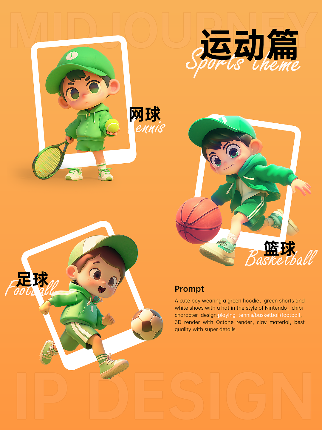 【AI创作】Midjourney IP生成攻略