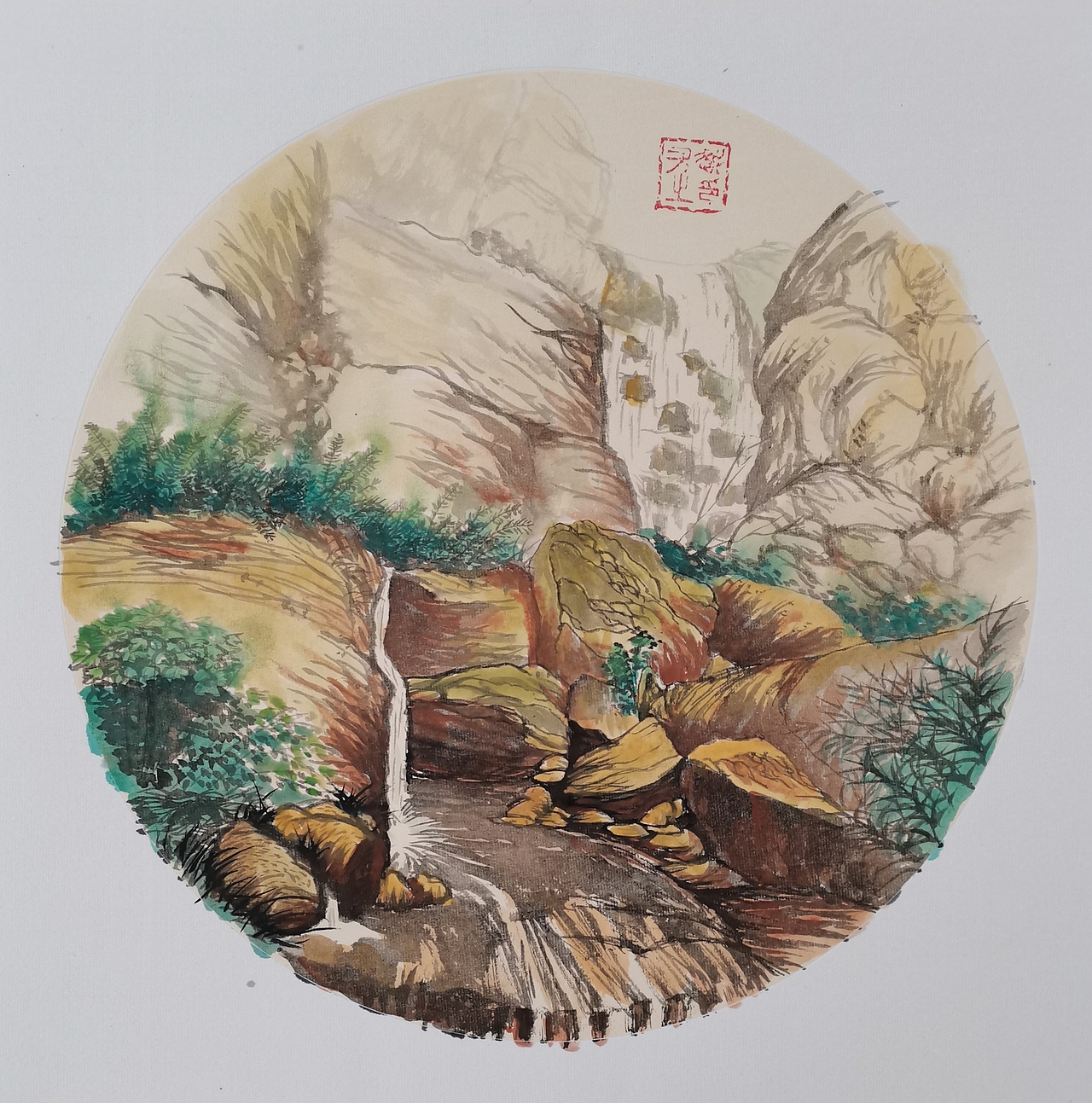 2020年国画作品-61~80（图ZMzgzMTU5MzQw） - 绘画 - 站酷设计师小尤说画原创素材 - 站酷ZCOOL