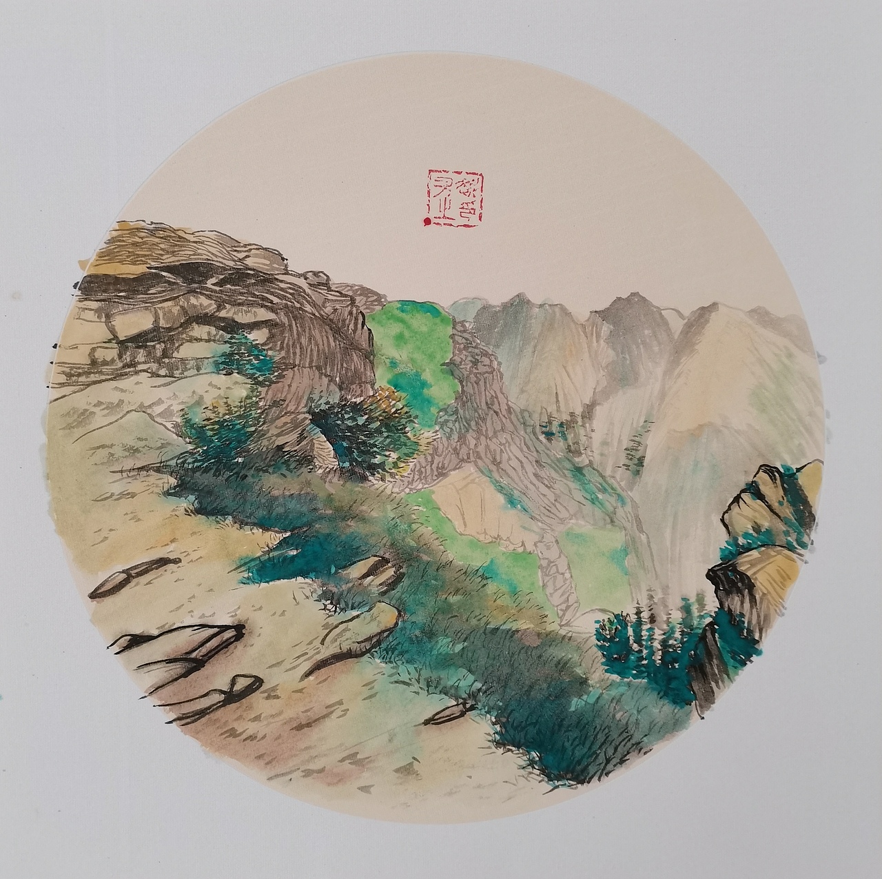 2020年国画作品-81~99（图ZMzgzMTU5ODc2） - 绘画 - 站酷设计师小尤说画原创素材 - 站酷ZCOOL