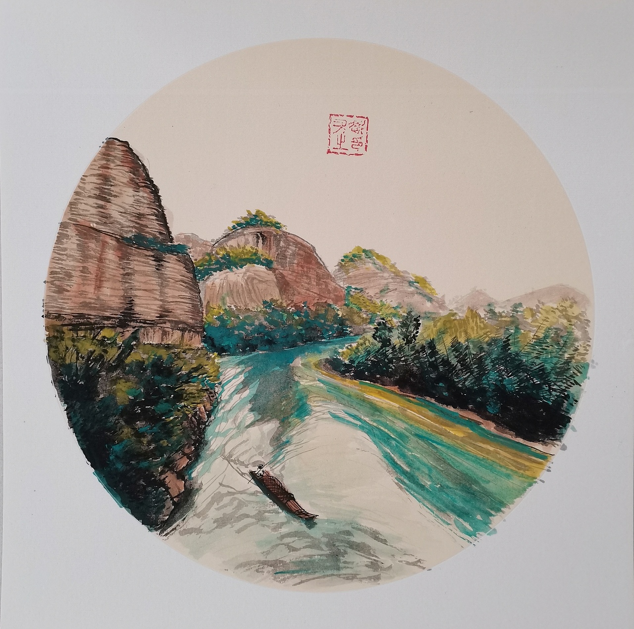 2020年国画作品-81~99（图ZMzgzMTU5ODY4） - 绘画 - 站酷设计师小尤说画原创素材 - 站酷ZCOOL