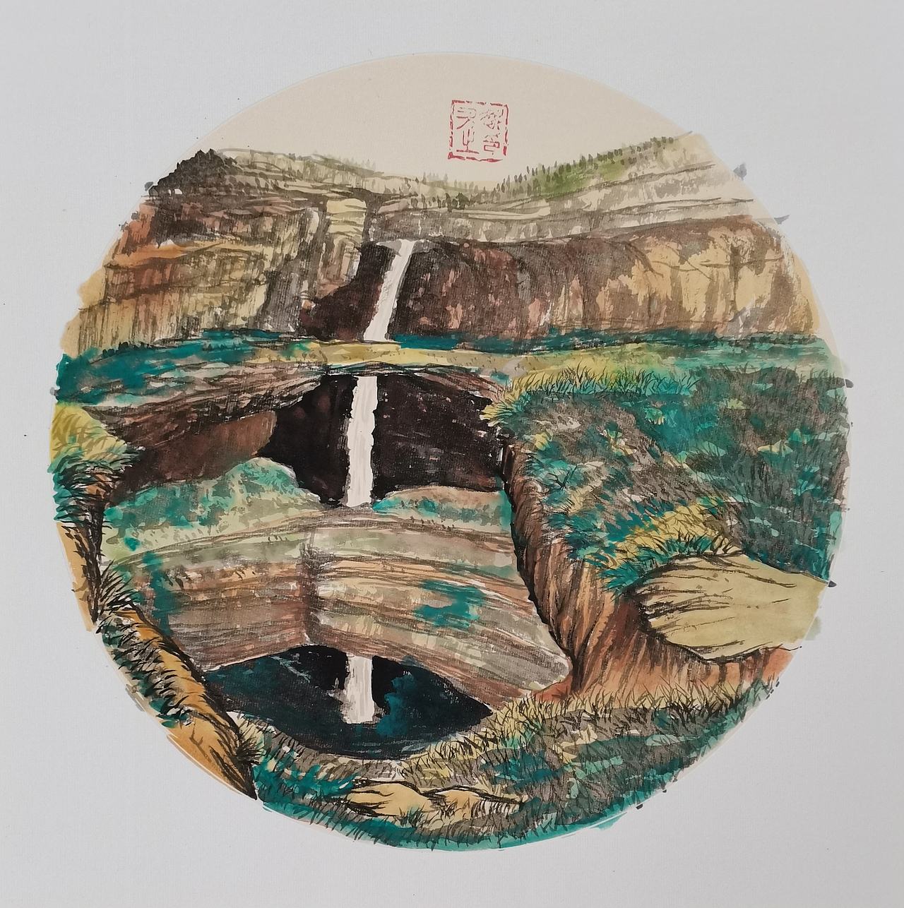 2020年国画作品-81~99（图ZMzgzMTU5OTAw） - 绘画 - 站酷设计师小尤说画原创素材 - 站酷ZCOOL