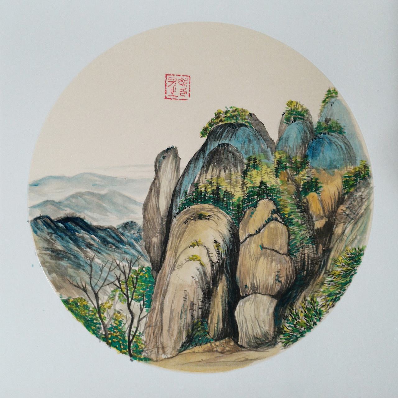 2020年国画作品-81~99（图ZMzgzMTU5OTMy） - 绘画 - 站酷设计师小尤说画原创素材 - 站酷ZCOOL