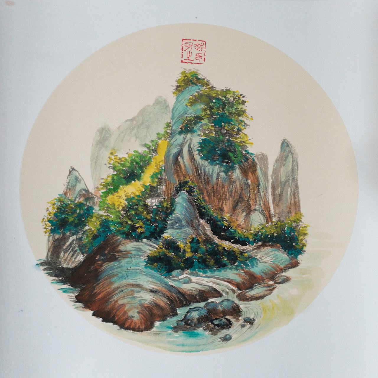 2020年国画作品-81~99（图ZMzgzMTU5OTE2） - 绘画 - 站酷设计师小尤说画原创素材 - 站酷ZCOOL