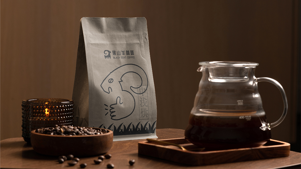 黑山羊咖啡 | 咖啡餐饮品牌提案「逐浪派对」（图ZMzgzMTcyNzc2） - 品牌 - 站酷设计师小Parrrk原创素材 - 站酷ZCOOL