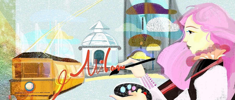 时尚插画 米兰的秋天（图ZMzgzMTc1MjQw） - 艺术插画 - 站酷设计师IsabellaWang513原创素材 - 站酷ZCOOL